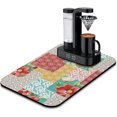 thumbnail image 1 of Washable Rubber Dish Drying Mats for Kitchen Counter Home Large Coffee Bar Pad Accessories and Decor for Utensils Stemware 19.5''''x12'''', 1 of 5