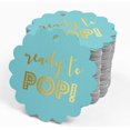 thumbnail image 4 of Inkdotpot Real Gold Foil Ready To Pop Baby Shower Tags Favor Hang Paper Tags 50 Pieces, 4 of 6