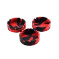 thumbnail image 2 of EGNMCR Rubber High Temperature Heat Round Design Ashtray mini ashtray, 2 of 3