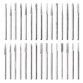 thumbnail image 2 of Ensemble de 30 Pcs Fraises Diamant Tige 2.35mm avec Boîte pour Outils Électriques, 2 of 10