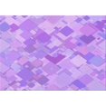 thumbnail image 1 of Ahgly Company Tapis d'Intérieur Rectangulaire Transitionnel Violet Lavable à la Machine, 8 Pieds x 10 Pieds, 1 of 7