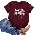 thumbnail image 4 of Hauts à Manches Courtes pour Femmes T-Shirt Décontracté à Col Rond Imprimé Ample Blouse Sexy pour Femmes, 4 of 6