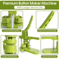 thumbnail image 4 of 58MM Badge Button Maker Machine, Round DIY Badges Pin Brooch Button Making Press Machine ,All-Inclusive Accessory Set, 4 of 7