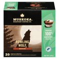 thumbnail image 1 of Muskoka Roastery Coffee Co. Howling Wolf Medium Dark Single Serve Coffee PODS, 1 of 11