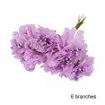 thumbnail image 2 of facefd Plastic Flower Heads Handmade DIY artificial Simulation Bouquet Stamen for Wedding Gift Decoration 6Pcs Type 6, 2 of 5