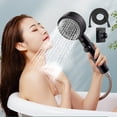 thumbnail image 1 of Spring Saving!High Pressure Handheld Shower Head with Hose,Hand Held Showerhead Long Hose with Shut Off,8 Spray Modes Handheld Shower for The Elderly with Water Pipe Bas, 1 of 8
