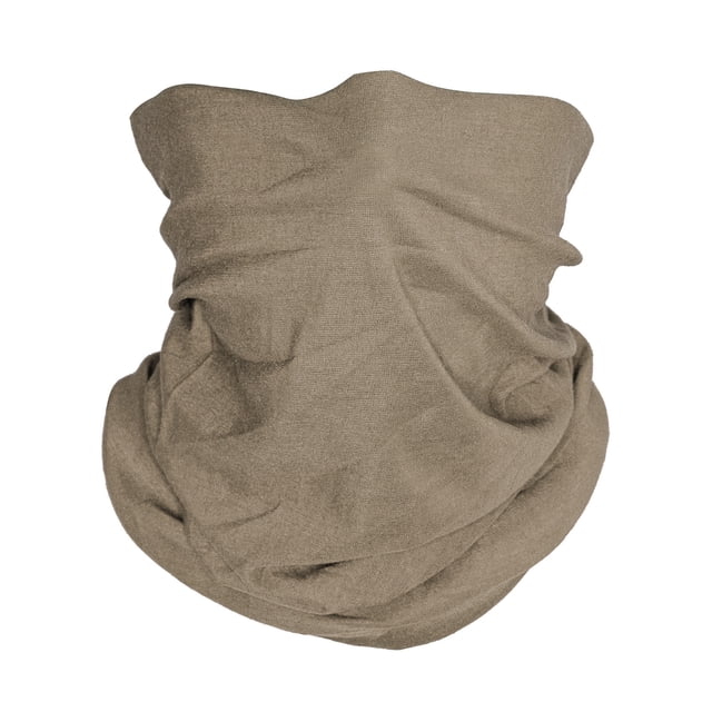 Top Headwear Face Covering Neck Gaiter - Khaki