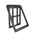 thumbnail image 3 of Dog Screen Door  Inside Flap Lockable Small Medium Pet Door  Magnetic Closure Sturdy Cat Door, 3 of 11