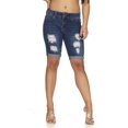 thumbnail image 4 of Jogger Shorts Denim Jeans Pull on Drawstring Active Wear for Summer Juniors Size 9, 4 of 10