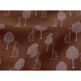 thumbnail image 4 of oneOone Viscose Jersey Fabric Tree & Giraffe Block Print Fabric BTY 60 Inch Wide, 4 of 5