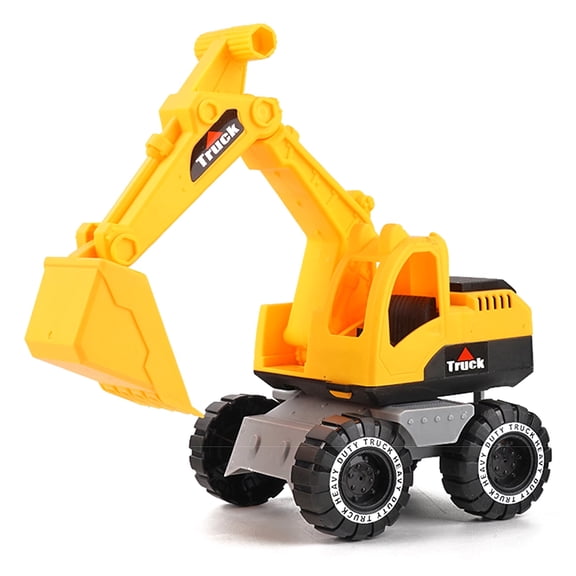 Jouet de Mini Véhicule de Construction, Jouet Excavatrice 16 cm pour Enfants, Jeu Intérieur/extérieur - E513