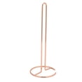 thumbnail image 3 of Tissue Reserve Paper Holder, Iron Material Good Toughness Wrought Iron Tissue Holder  For Desktop Rose Gold, 3 of 8