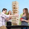 thumbnail image 1 of Hey Play M350054 Classic Giant Wooden Blocks Tower Stacking Game, 1 of 4