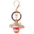 thumbnail image 1 of EGNMCR Keychains New Diamond Inlay Lovely Bee Lovely Key Chain Bag Car Key Ring Pendant Key buckle, 1 of 1