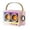 PK, variant on Lksixu 360 Degree Stereo Sound Effect Long Battery Life Cool RGB Lighting Support Series Mirror Transparent Screen 5.3 Bluetooth Sound System Bluetooth audio Electronics for Home Office School