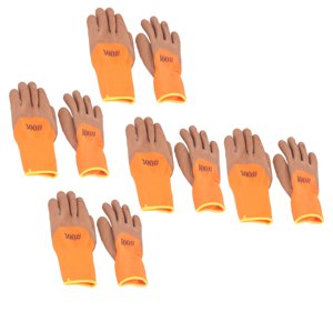 Gants de travail, résistant à l'usure Protection sûre et durable 5 Paires Gants de protection d'extérieur Gants polyvalents pour le fonctionnement