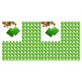 thumbnail image 1 of QualitChoice 100pcs Square Aluminum Foil Wrappers Colorful Package Candy Chocolate Lollipops green 2Set, 1 of 6