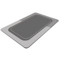 thumbnail image 2 of Rugs for Kitchen Floor Crystal Velvet Rug Super Absorbent Quick Dry Rubber Backing Non Slip Washable Bathroom Floor Mats Shower Rug for In Front Of Bathtub Shower Room 24inx35in Rug for Bathroom, 2 of 5
