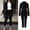 P-Black, variant on 2025 Women Solid Long Sleeved Snow Pants Womens Bib Overalls Suit Pockets Trousers Pants Pant Suits for Women Dressy Wedding Guest Suit Elegant