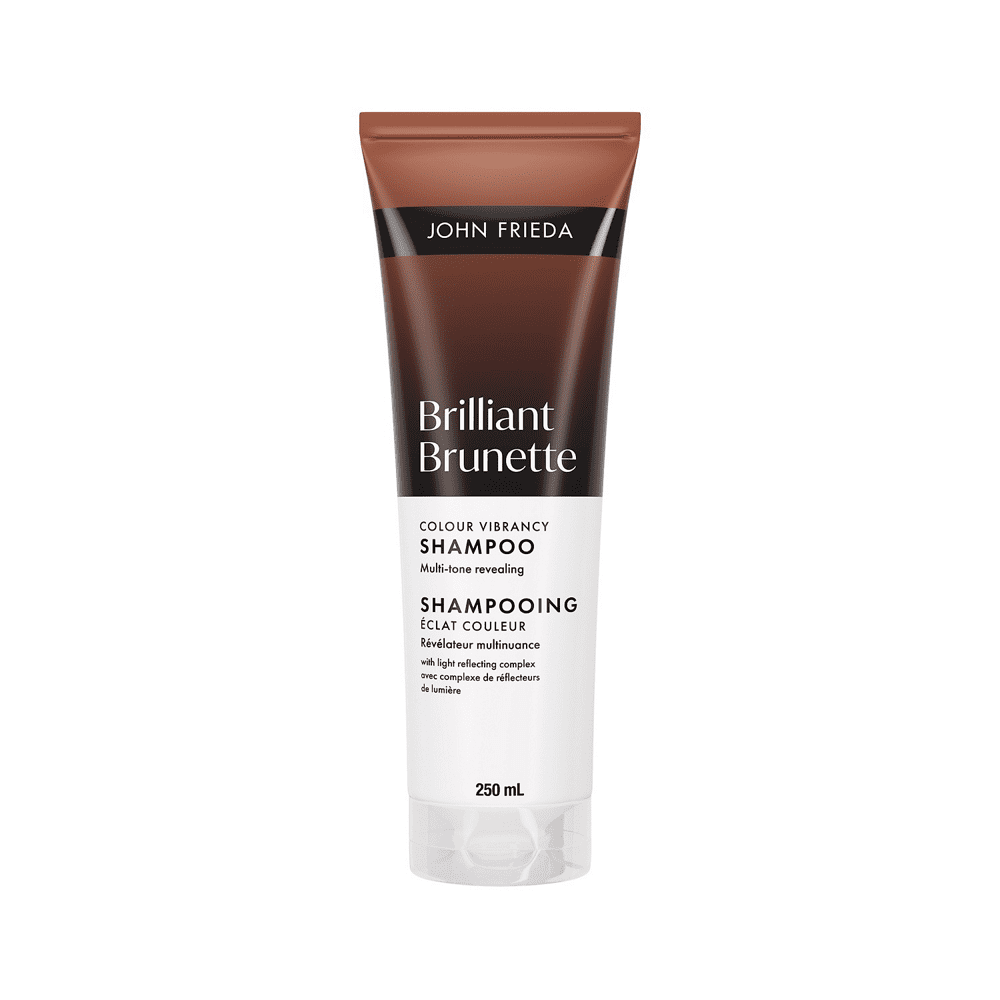 John Frieda Brilliant Brunette Colour Vibrancy Shampoo for Restored Tone and Texture