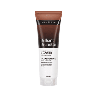 John Frieda Brilliant Brunette Colour Vibrancy Shampoo for Restored Tone and Texture