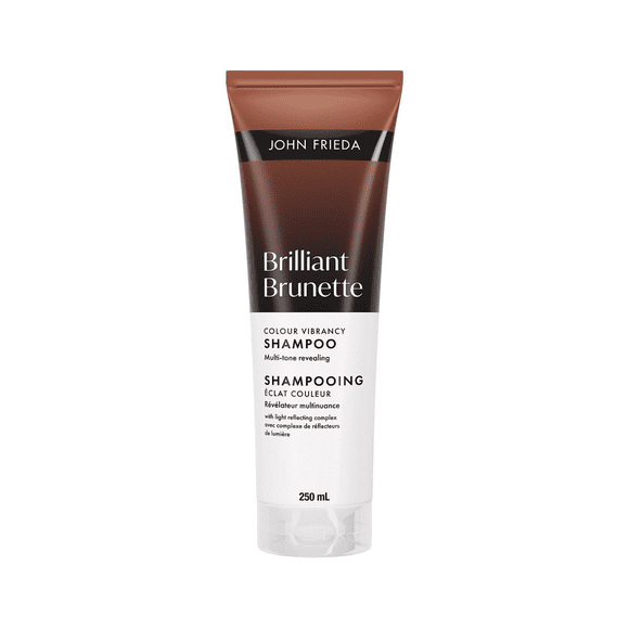 John Frieda Brilliant Brunette Shampooing Éclat Couleur pour des Tons et une Texture Restaurés