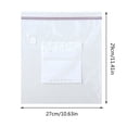 thumbnail image 2 of Refrigerator Vegetable Sealing Bags Fresh Keeping Bags Double Tight Bags Food Grade Storage Bags Fruit Packaging Bags Chip Storage Insulated Sandwich Container Reusable Food Zippe Laundry Mesh Bag, 2 of 3