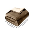 thumbnail image 4 of TIELUTT Bed Blanket Washable Sofa Proof Blanket Sofa Blanket Camping Color, 4 of 7