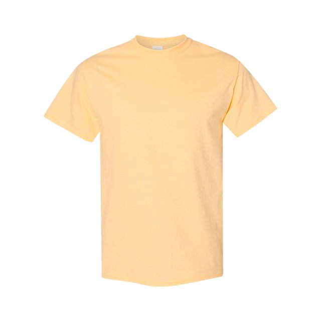 Heavy Cotton T-Shirt, 2XL, Yellow Haze