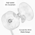 thumbnail image 4 of TopLLC Stretchable Fan, Fan Portable, 3 Speeds Desktop Table Fan, Plug In Power Fan, Rotation Strong Wind, Quiet Small Fan For Home Desktop Office on Clearance, 4 of 6
