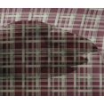 thumbnail image 4 of oneOone Viscose Chiffon Fabric Check Kasuri Print Fabric By The Yard 42 Inch Wide, 4 of 4