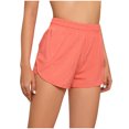 thumbnail image 1 of Timegard Running Shorts for Women Elastic Waist Lightweight Solid Color Track Shorts Loose Athletic, 1 of 3