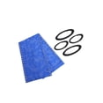 thumbnail image 1 of serony recliner Replacement Fabric Waterproof Replacement Fabric for Lawn Back Yard Blue Flower + Rope, 1 of 7
