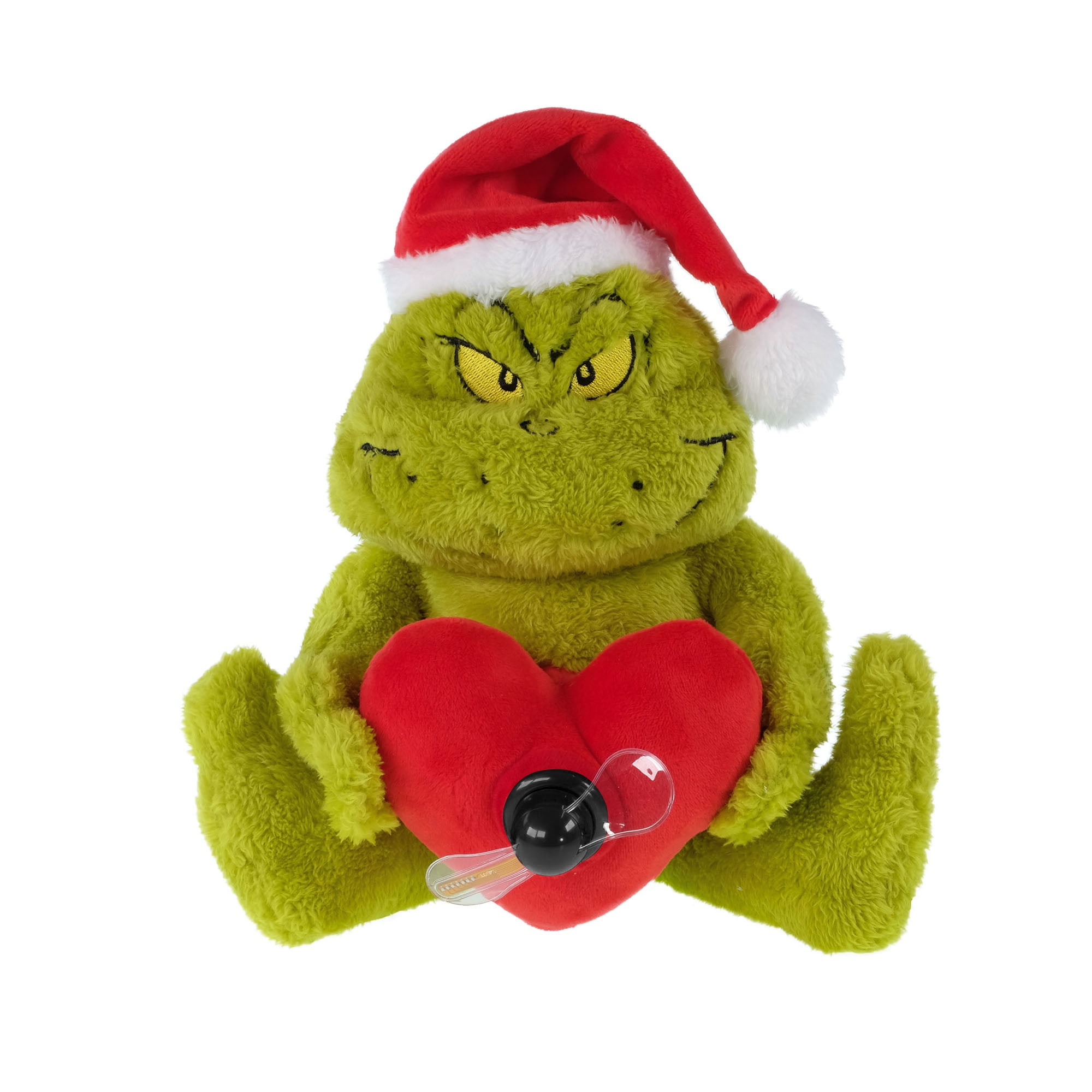 Dr. Seuss The Grinch Animated Plush, Spinning Propeller Heart, How the Grinch Stole Christmas