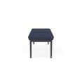 thumbnail image 5 of Lenox Steel Reception Waiting Room 3-Seat Bench / Charcoal Steel / Blue, 5 of 5