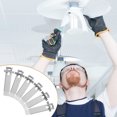 thumbnail image 3 of SHISUYAN 6pcs Recessed Light Retaining Clip Light Securing Clips Downlight Retaining Clamp Panel Light Spring Clip Downlight Retrofit Clips, 3 of 8