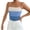 Blue, variant on Brnmxoke Women's Spaghetti Strap Tank Tops Striped Print Sleeveless Cami Top Undershirts Summer Casual Knit Camisole Tops Green,M