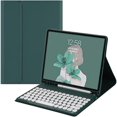 thumbnail image 1 of CUITING 2021 New iPad 9 iPad 8 iPad 7 10.2” Air 3 Pro 10.5 键盘保护套 Cute Round Key Color Wireless Keyboard  Detachable BT Keyboard Cover for iPad 9th 8th 7th Air 3rd Generation, 1 of 7