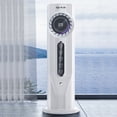 thumbnail image 1 of Ventilateur de Climatisation Portable, Refroidisseur d'Air Personnel avec Humidificateur, Fonction de Brumisation avec Alimentation USB, 6 Vitesses, Réservoir d'Eau de 100 ml pour Bureau, Bureau, Voyage, 1 of 6