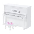 thumbnail image 2 of 1set Miniature Piano Small Piano Stool Toy Micro Landscape Decoration Ornament, 2 of 9
