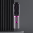 thumbnail image 4 of Hair Straightener Brush,Mini Hair Straightener Brush Portable Hair Straightener Comb with Usb Charging for Women Negative Hair Straightener Brush Scald and Auto-Off,Combs for Women, 4 of 9