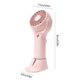 thumbnail image 3 of Portable USB Rechargeable Misting Fan,3 Speed Airflow,Enhances Humidity and Cooling,Ideal for Travel,Office Home,Compact Design,Energy Efficient, 3 of 6