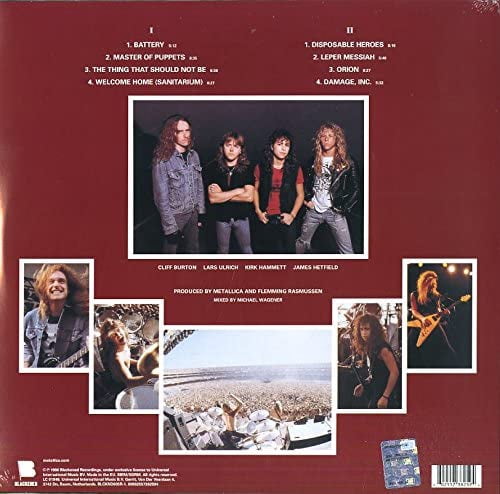 Master of Puppets Remastered by Metallica