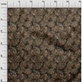 thumbnail image 3 of oneOone Viscose Chiffon Brown Fabric Leaves Sewing Craft Projects Fabric Prints By Yard 42 Inch Wide, 3 of 4