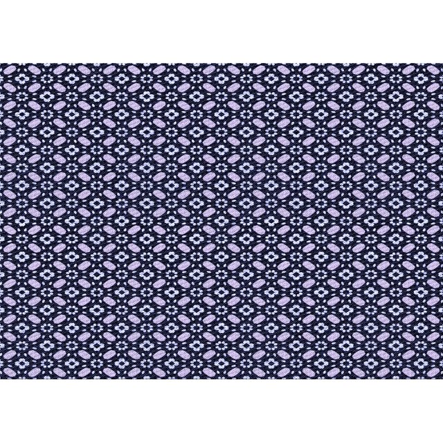Ahgly Company Machine Washable Indoor Rectangle Transitional Night Blue Area Rugs, 7' x 9'