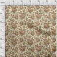 thumbnail image 3 of oneOone Velvet Light Yellow Fabric Florals Craft Projects Decor Fabric Printed By The Yard 58 Inch Wide, 3 of 4
