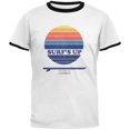 thumbnail image 1 of Surf's Up Mavericks California Mens Ringer T Shirt, 1 of 1
