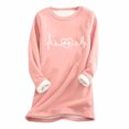 thumbnail image 1 of Birdeem Haut Raglan Ample pour Femme, Épais et en Velours, en Laine d'Agneau, sous-Couche Chaude, 1 of 1