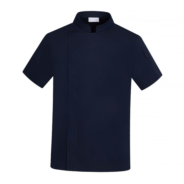 TISHITA Chef Coat Jacket Breathable Waiter Waitress Clothing Executive Short Sleeve Chef 4XL