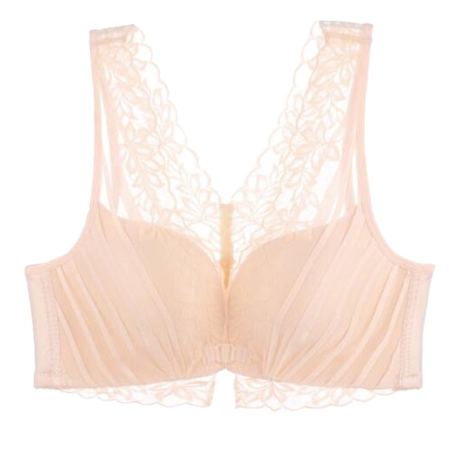 Clearance Sale 2025 Bra No Steel Ring Bra Ultra Lightweight Nonmarking Underwear With Fixed Shoulder Straps